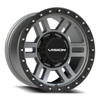 Vision Off-Road Manx 2 BZB 17X9 -12 Satin Grey