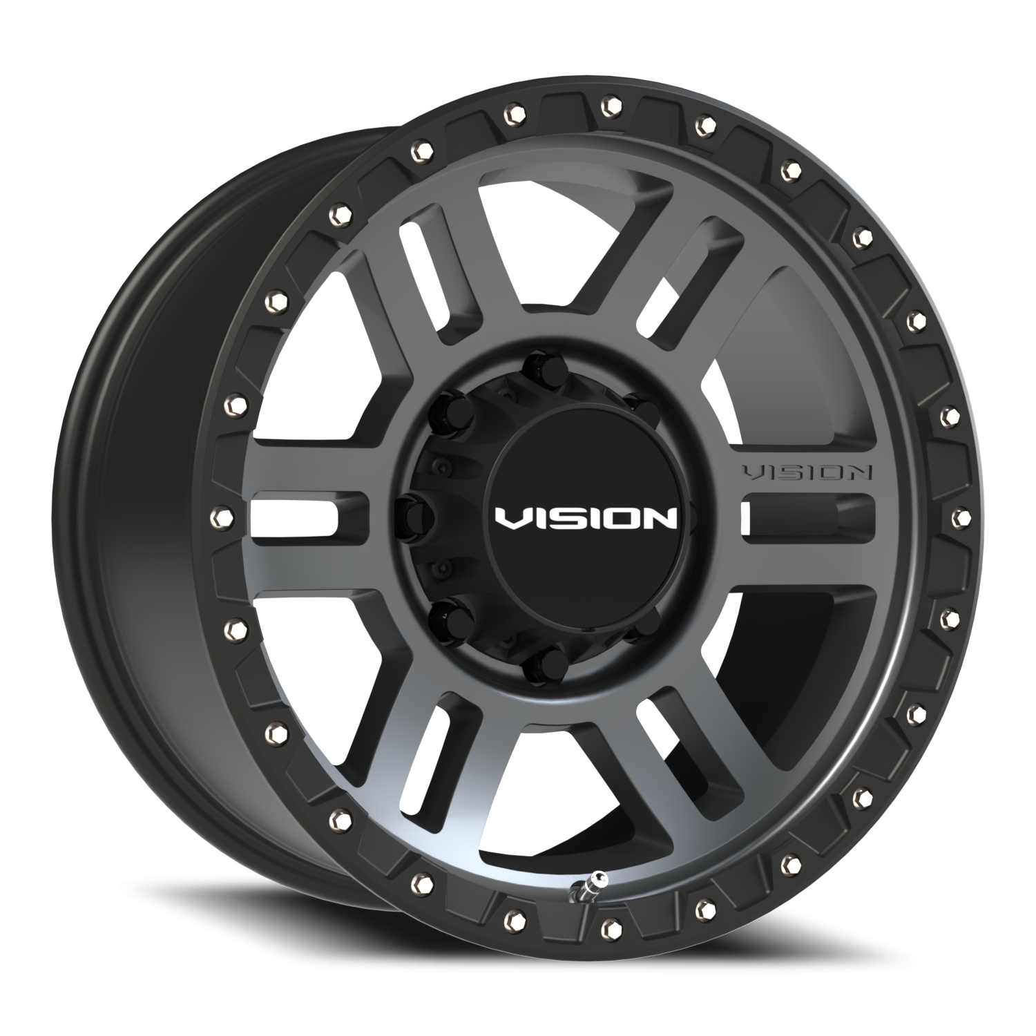 Vision Off-Road Manx 2 BZB 18X9 -12 Satin Grey