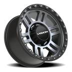 Vision Off-Road Manx 2 BZB 18X9 -12 Satin Grey