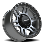 Vision Off-Road Manx 2 BZB 18X9 +12 Satin Grey