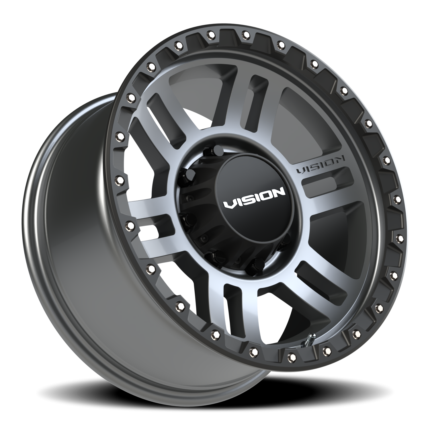Vision Off-Road Manx 2 BZB 18X9 +12 Satin Grey