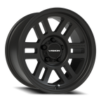 Vision Off-Road Manx 2 Overland SB 16X8 +0 Satin Black