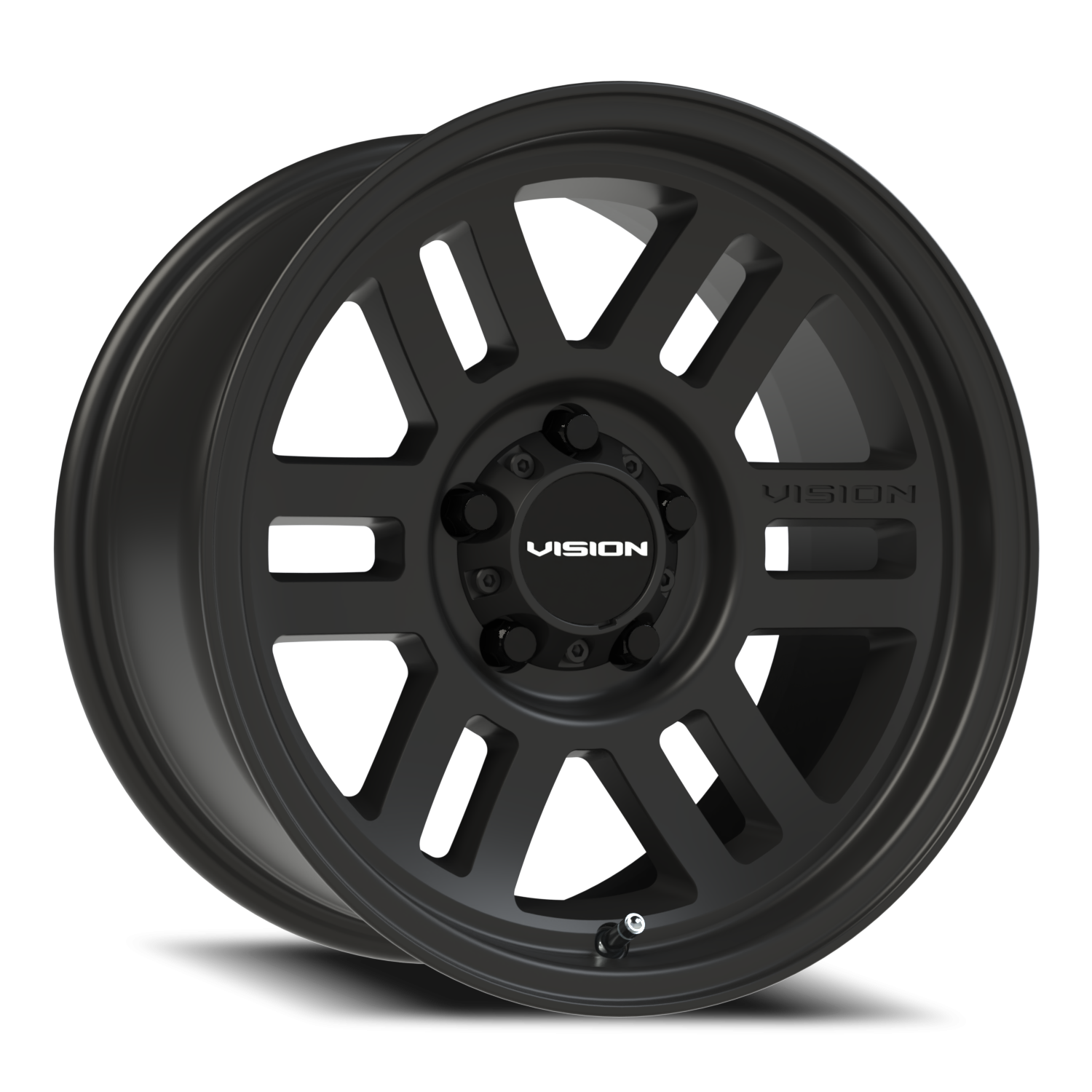 Vision Off-Road Manx 2 Overland SB 16X8 +0 Satin Black