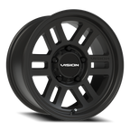 Vision Off-Road Manx 2 Overland SB 16X8 +0 Satin Black