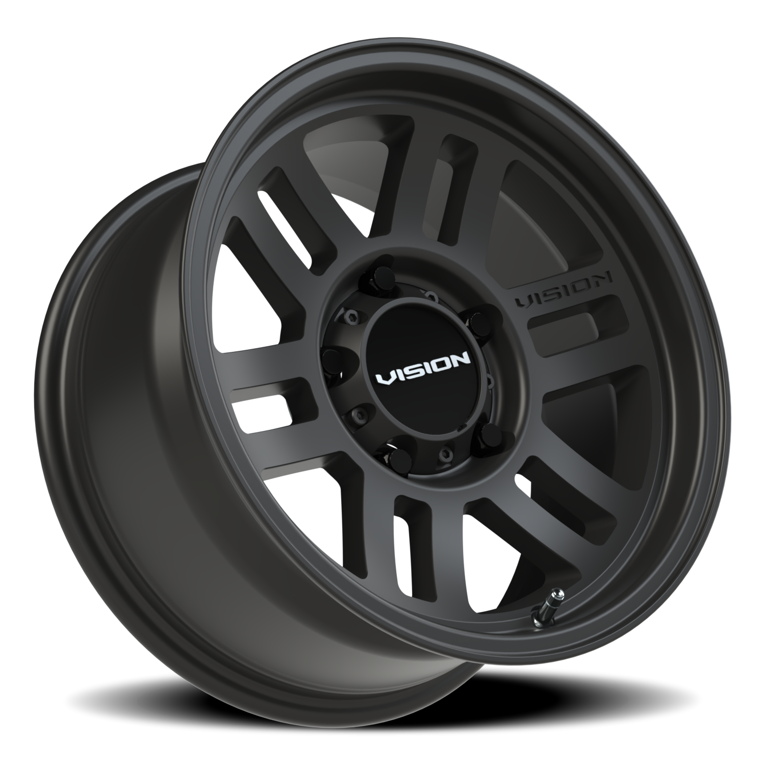 Vision Off-Road Manx 2 Overland SB 16X8 +0 Satin Black