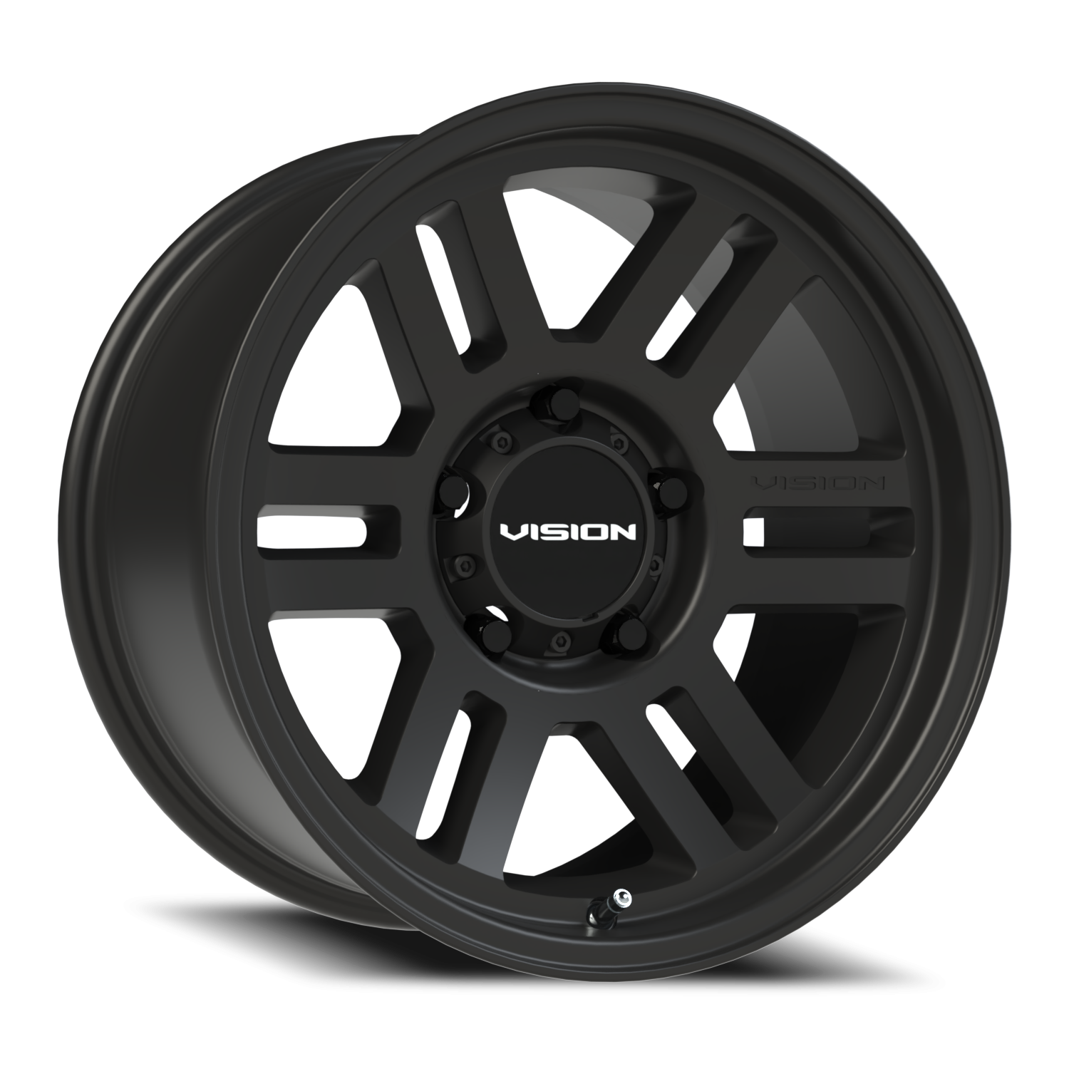 Vision Off-Road Manx 2 Overland SB 17X9 +0 Satin Black