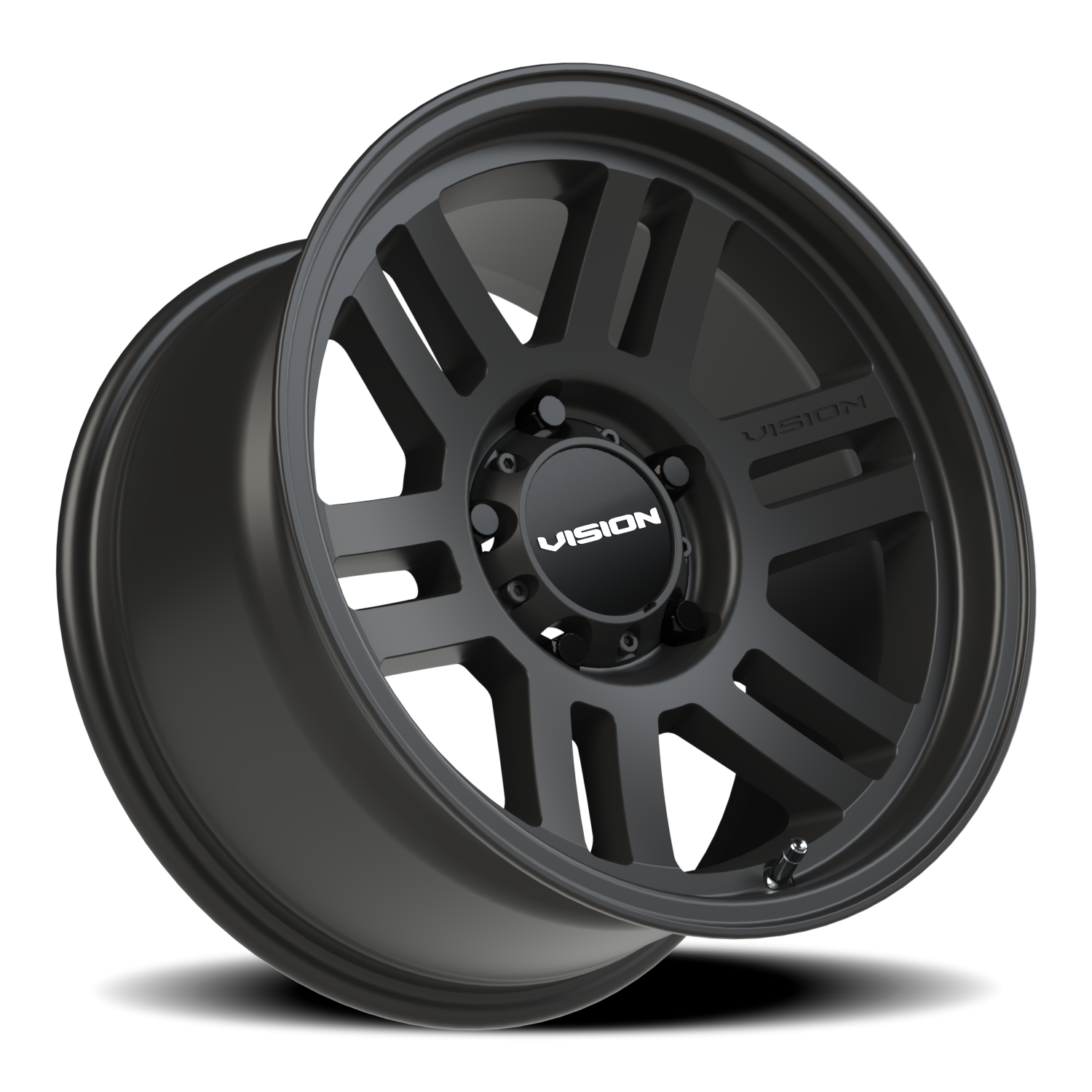Vision Off-Road Manx 2 Overland SB 17X9 +0 Satin Black