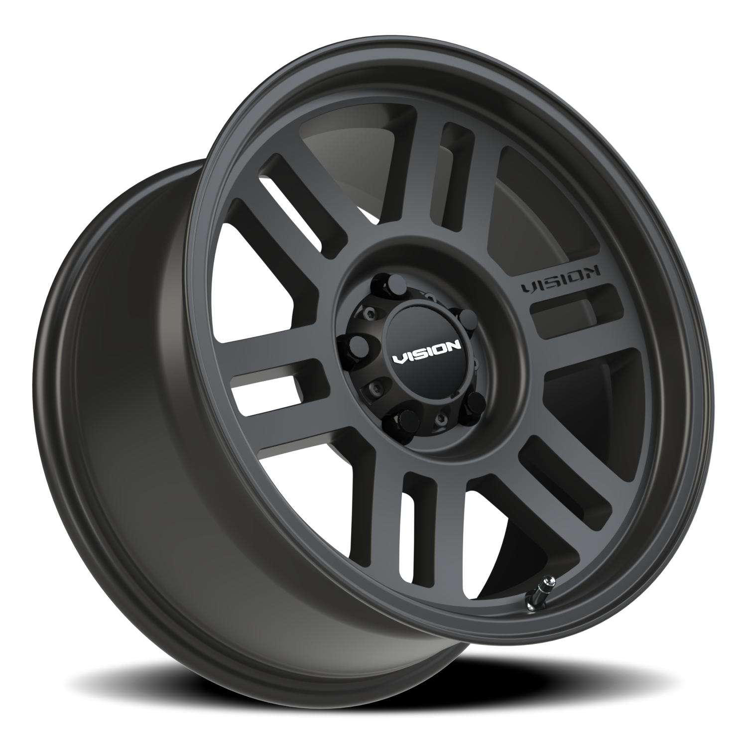 Vision Off-Road Manx 2 Overland SB 17X9 +20 Satin Black