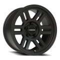 Vision Off-Road Manx 2 Overland SB 17X9 -12 Satin Black