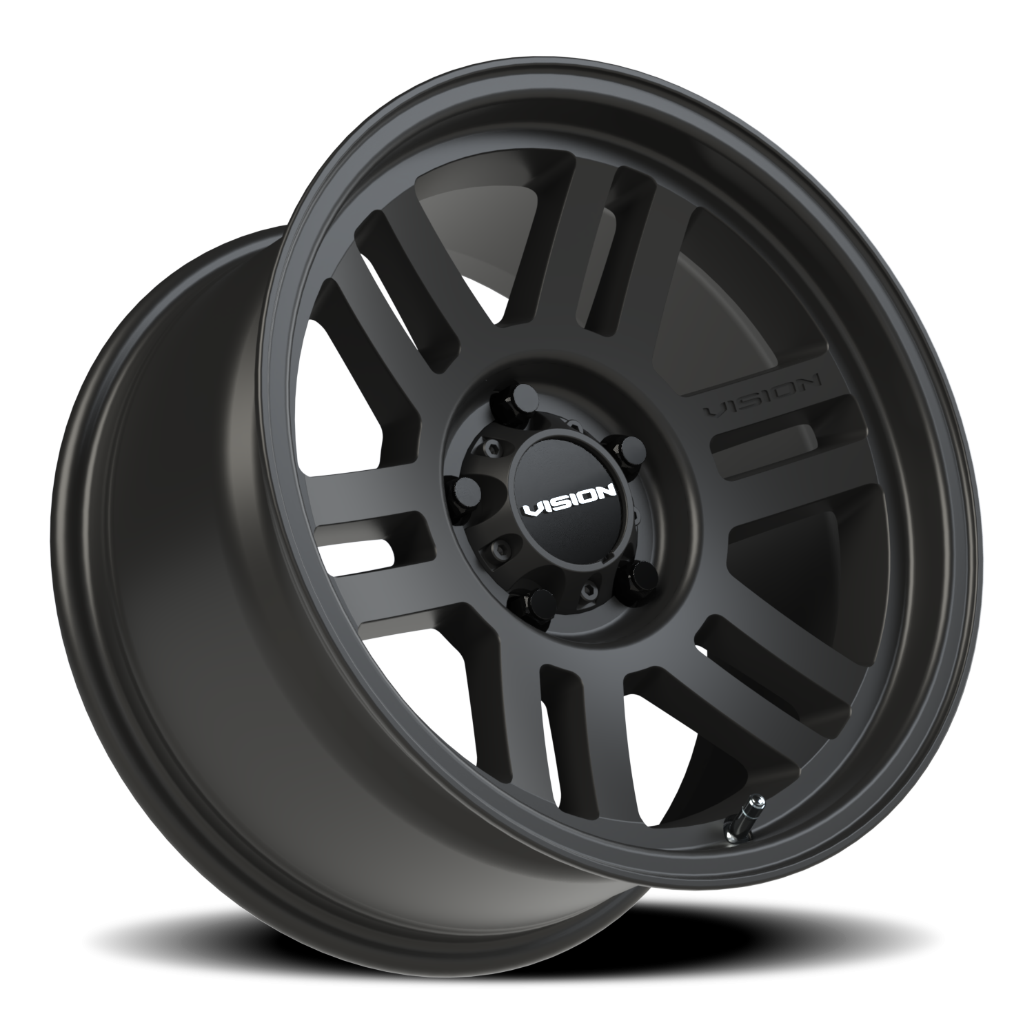 Vision Off-Road Manx 2 Overland SB 17X9 -12 Satin Black