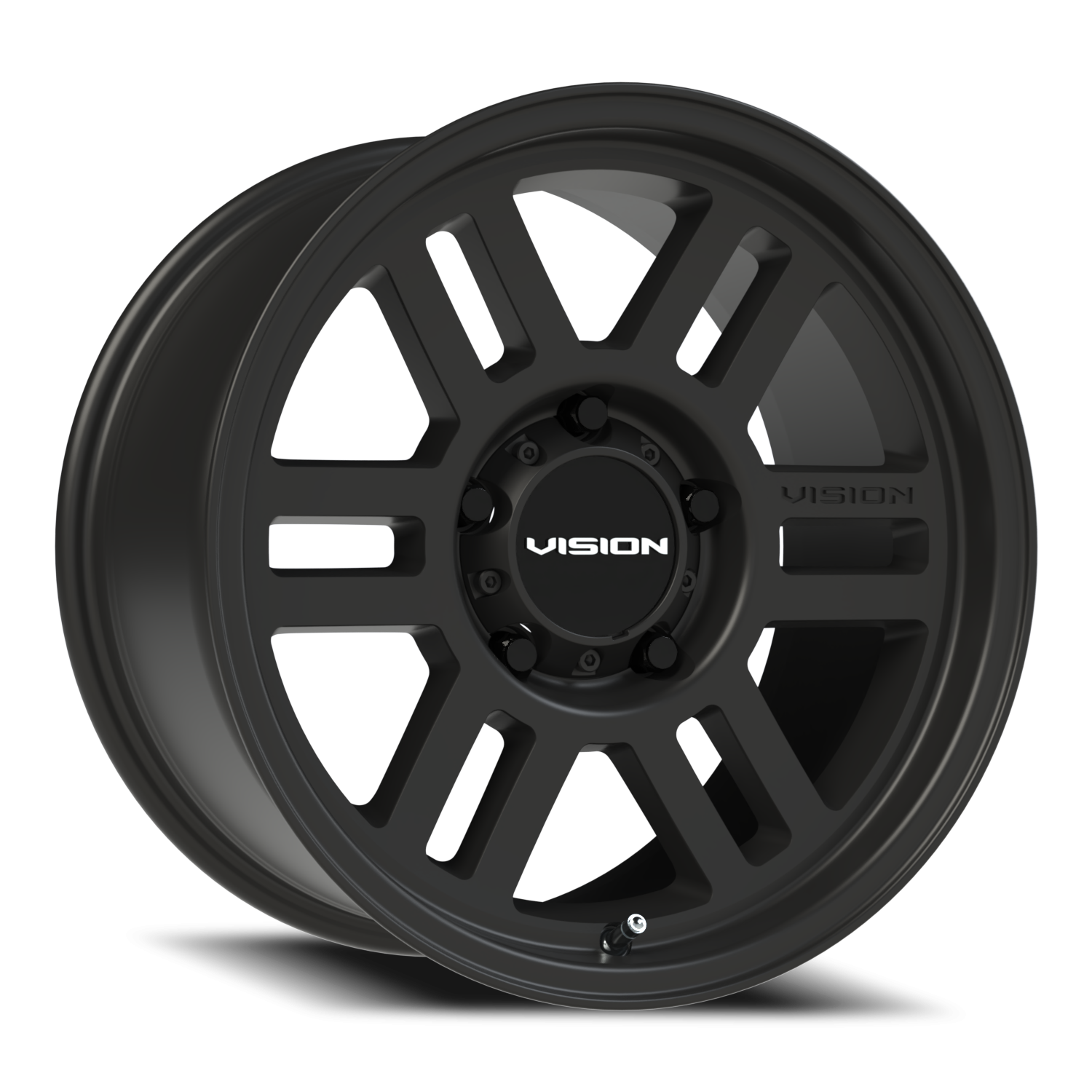 Vision Off-Road Manx 2 Overland SB 17X9 +18 Satin Black