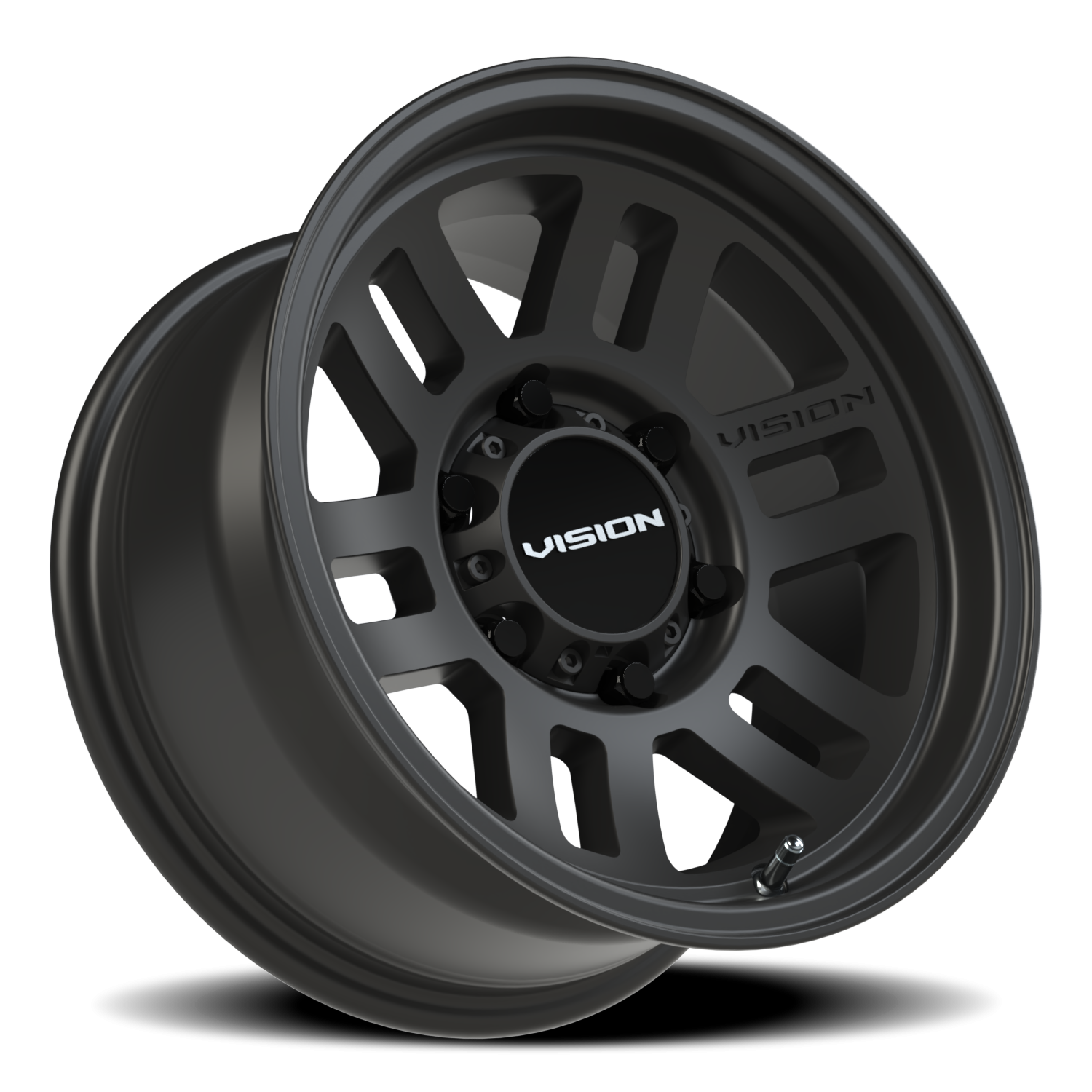 Vision Off-Road Manx 2 Overland SB 15X7.5 -12 Satin Black