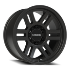 Vision Off-Road Manx 2 Overland SB 17X9 +0 Satin Black