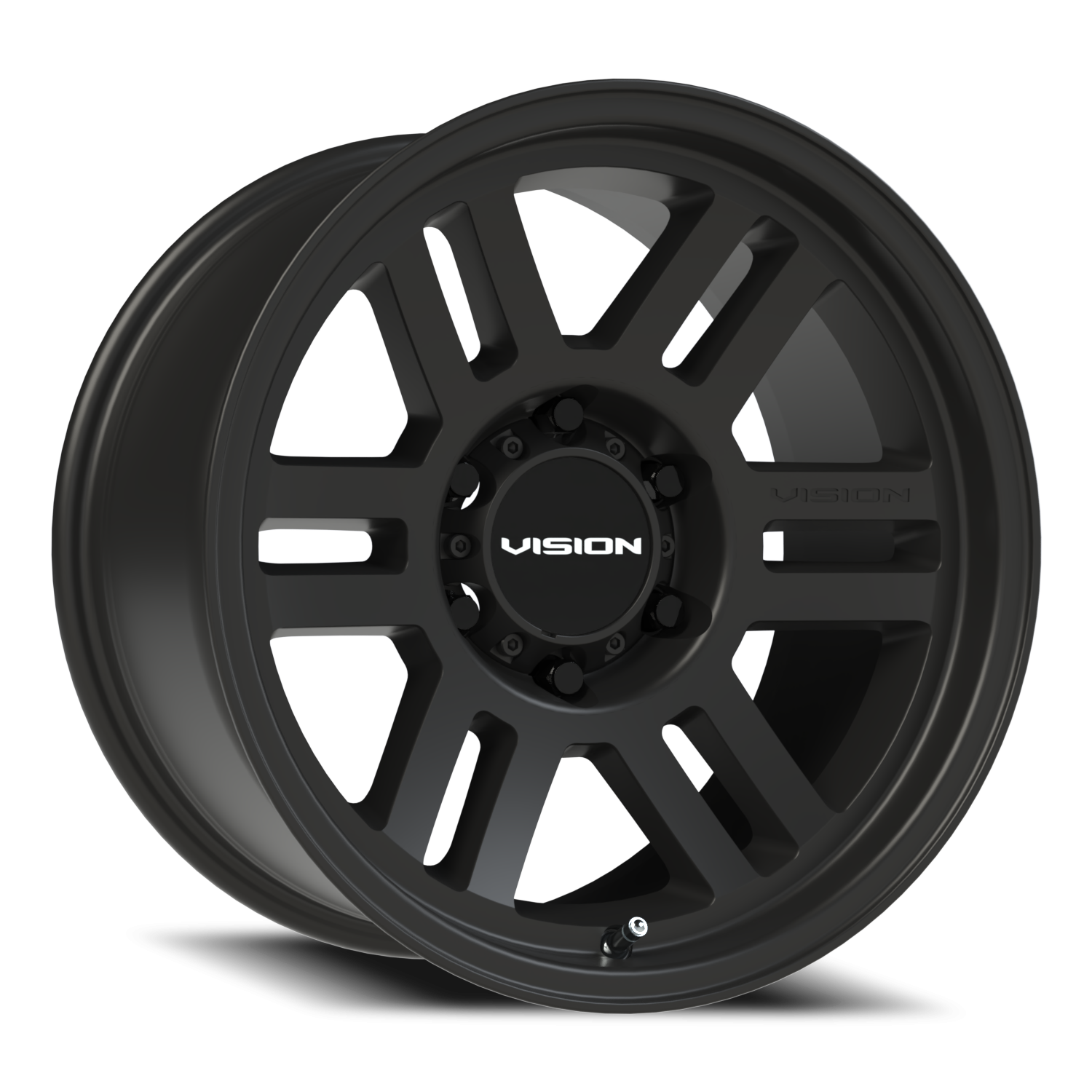 Vision Off-Road Manx 2 Overland SB 17X9 -12 Satin Black