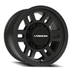 Vision Off-Road Manx 2 Overland SB 16X8 +0 Satin Black