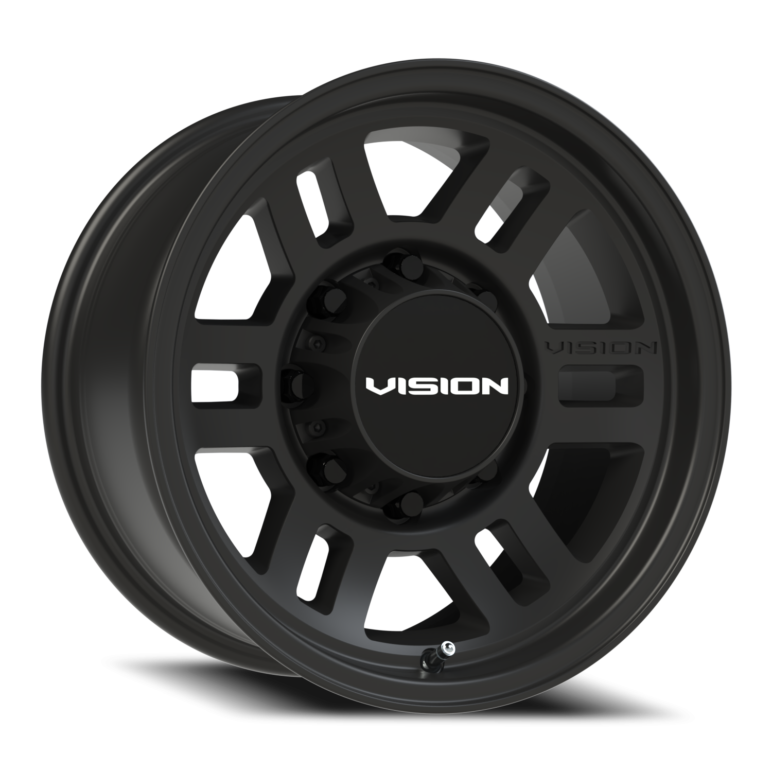Vision Off-Road Manx 2 Overland SB 16X8 +0 Satin Black
