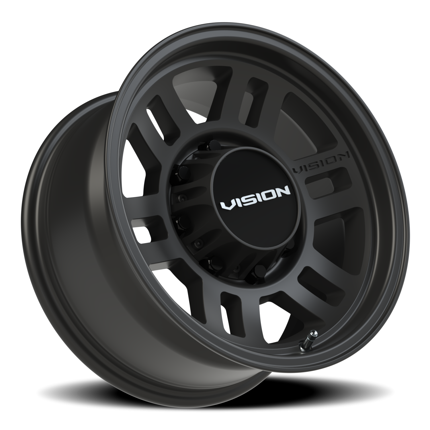 Vision Off-Road Manx 2 Overland SB 16X8 +0 Satin Black
