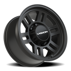 Vision Off-Road Manx 2 Overland SB 17X9 +12 Satin Black