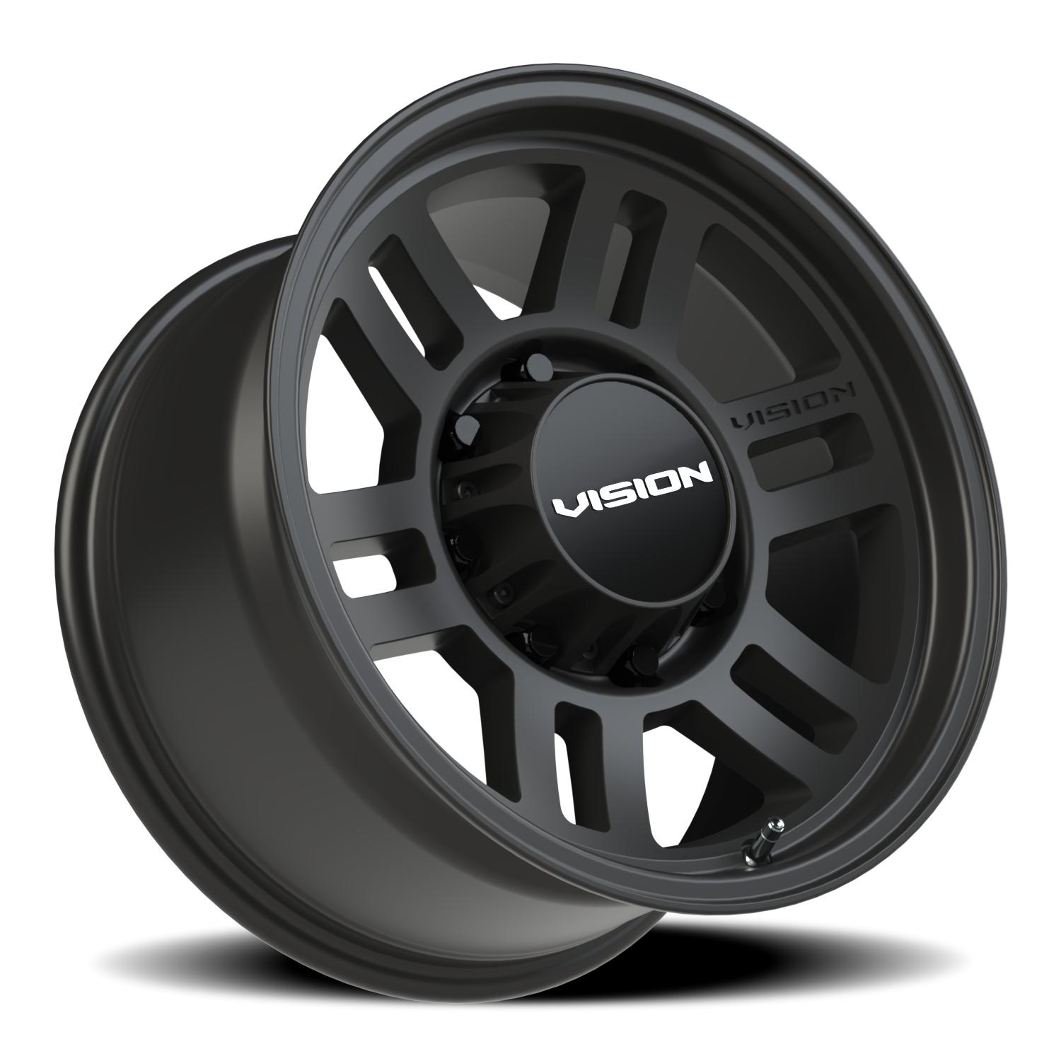 Vision Off-Road Manx 2 Overland SB 17X9 +12 Satin Black