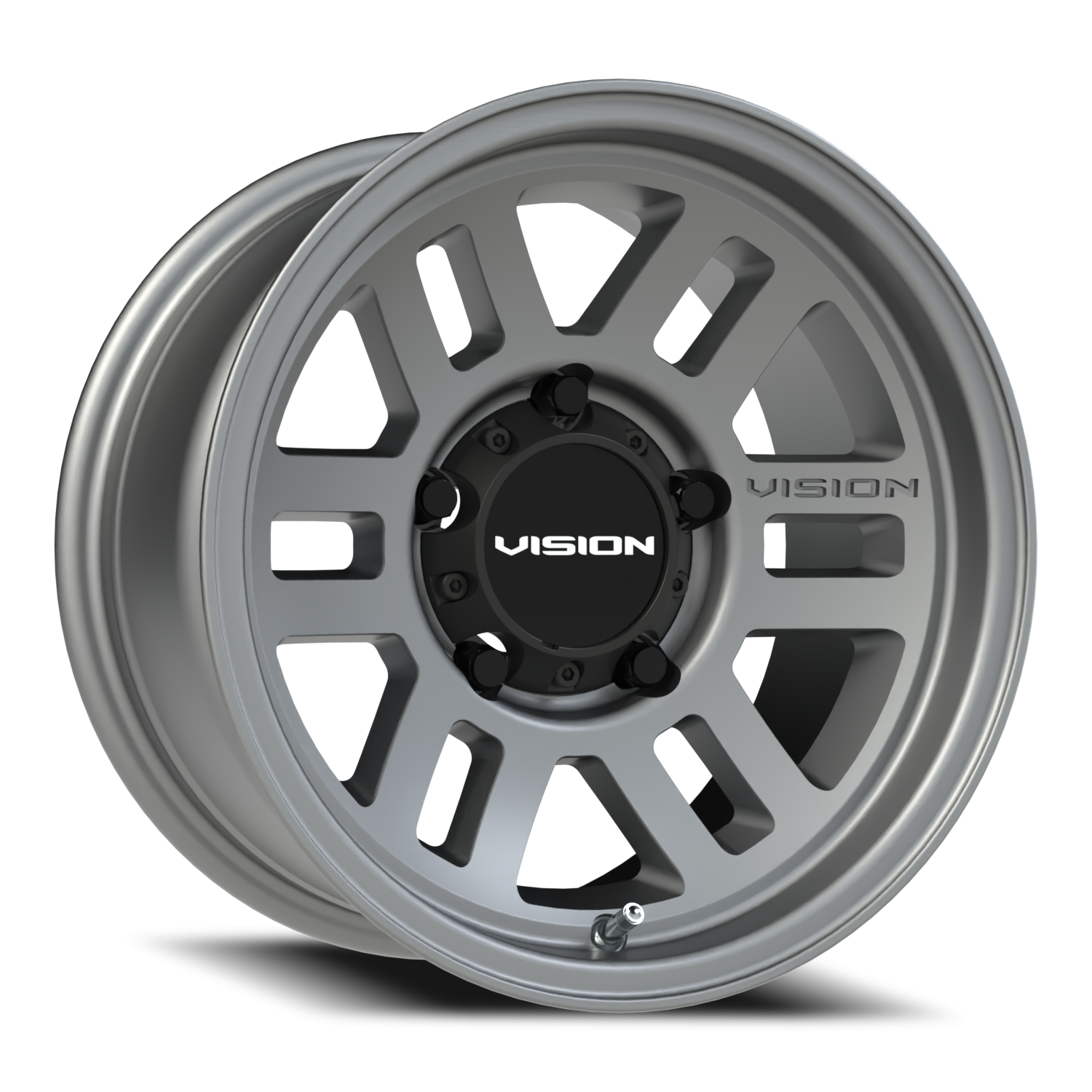 Vision Off-Road Manx 2 Overland SB 15X7.5 -12 Satin Grey