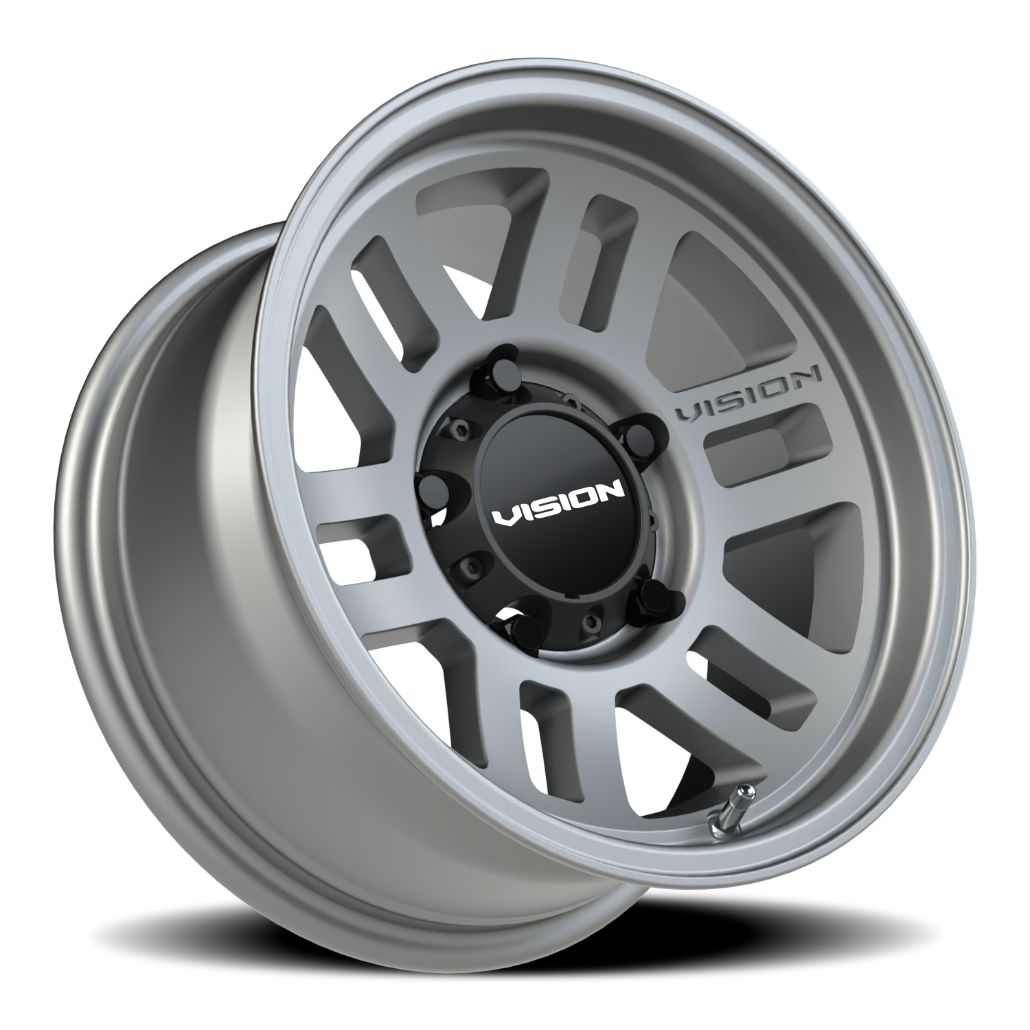 Vision Off-Road Manx 2 Overland SB 15X7.5 -12 Satin Grey