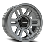 Vision Off-Road Manx 2 Overland SB 16X8 +0 Satin Grey