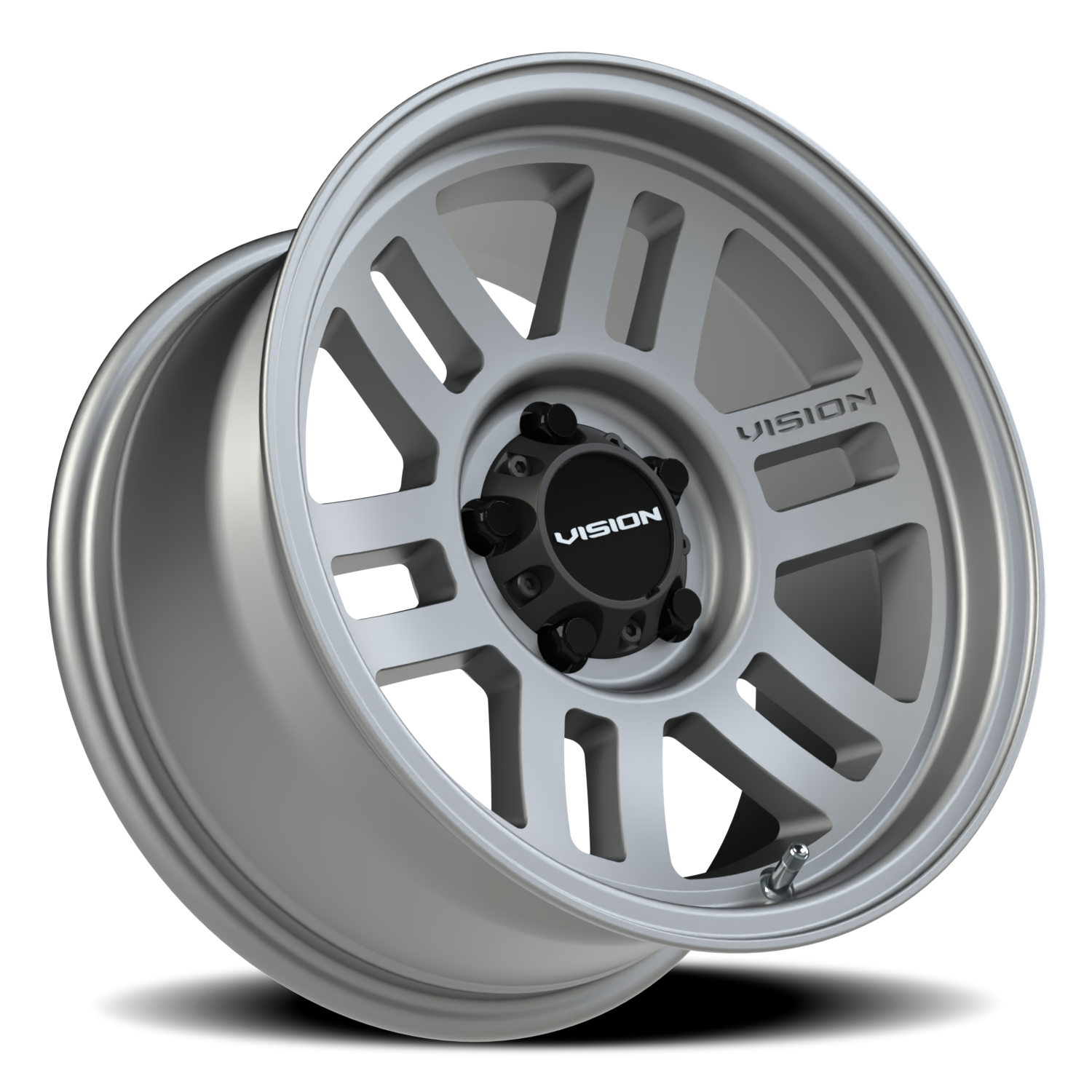 Vision Off-Road Manx 2 Overland SB 16X8 +0 Satin Grey