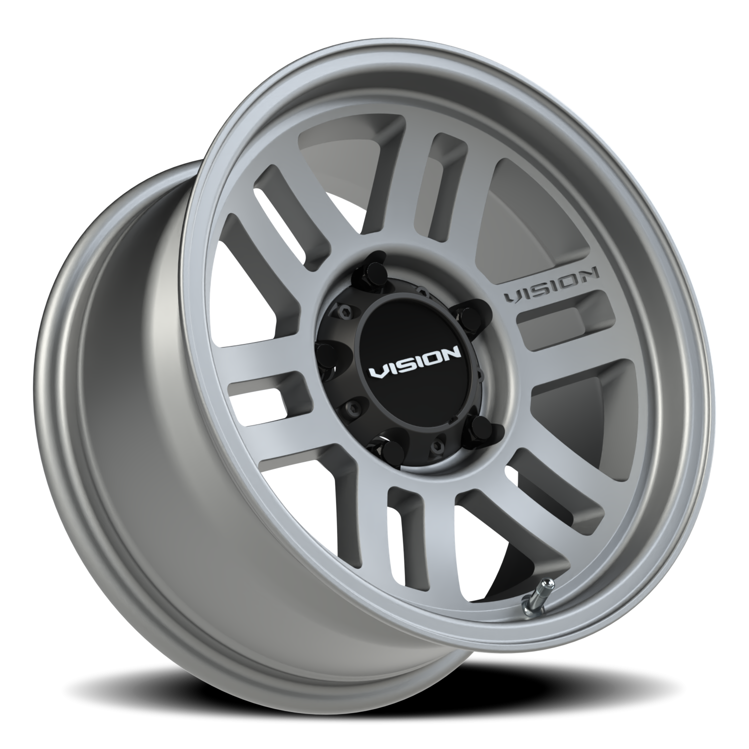 Vision Off-Road Manx 2 Overland SB 16X8 +0 Satin Grey
