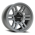 Vision Off-Road Manx 2 Overland SB 17X9 +20 Satin Grey