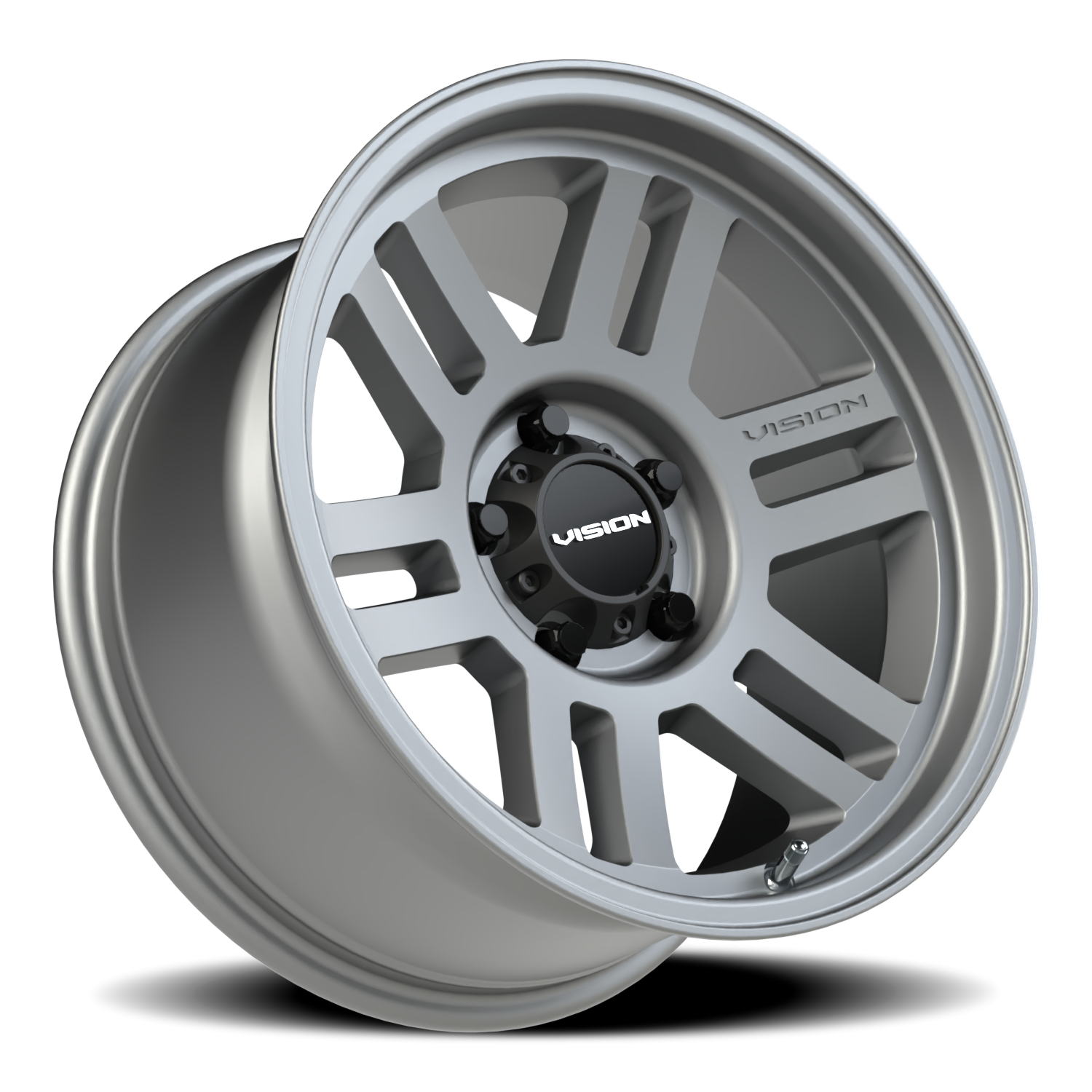 Vision Off-Road Manx 2 Overland SB 17X9 +20 Satin Grey