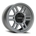 Vision Off-Road Manx 2 Overland SB 17X9 +18 Satin Grey