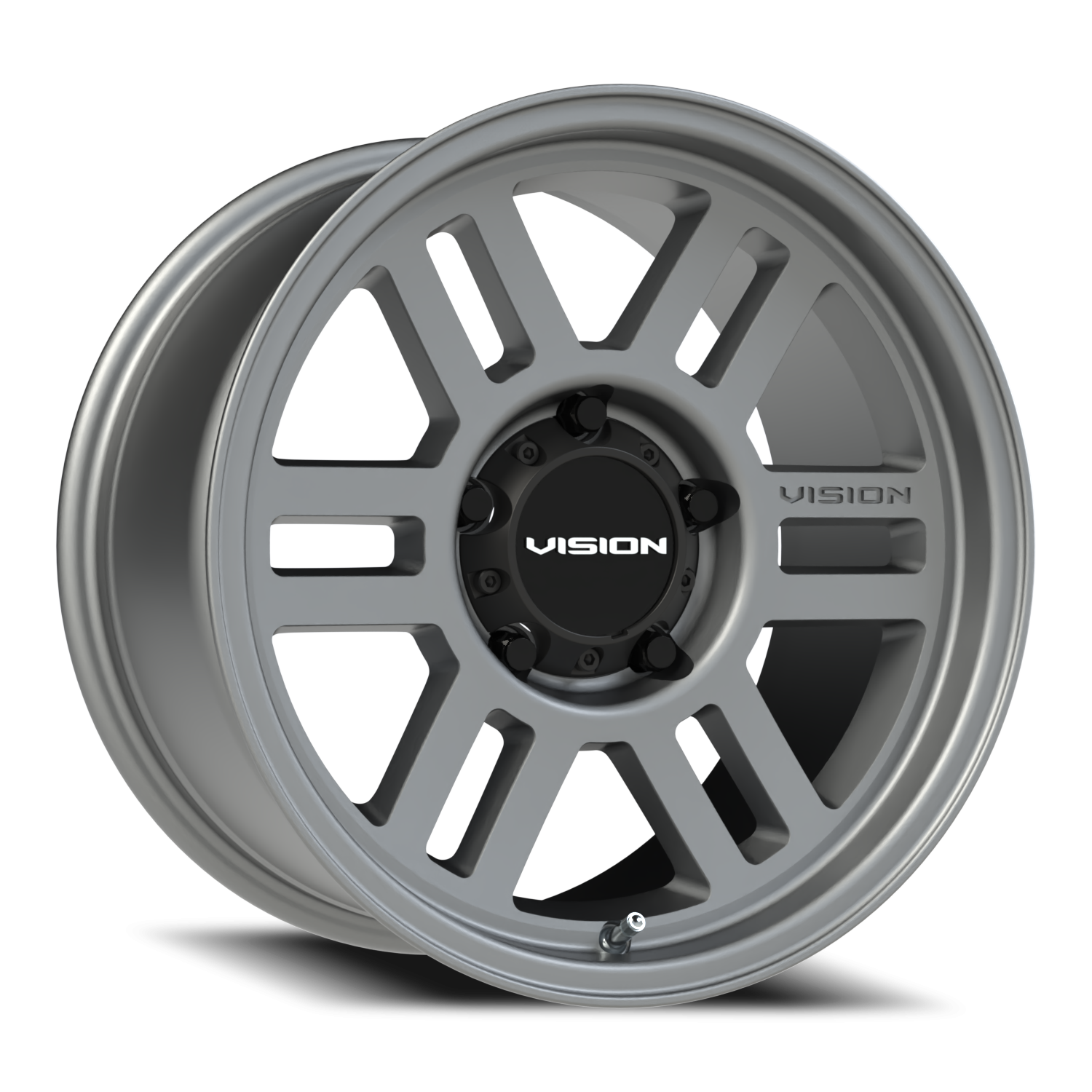 Vision Off-Road Manx 2 Overland SB 17X9 +18 Satin Grey
