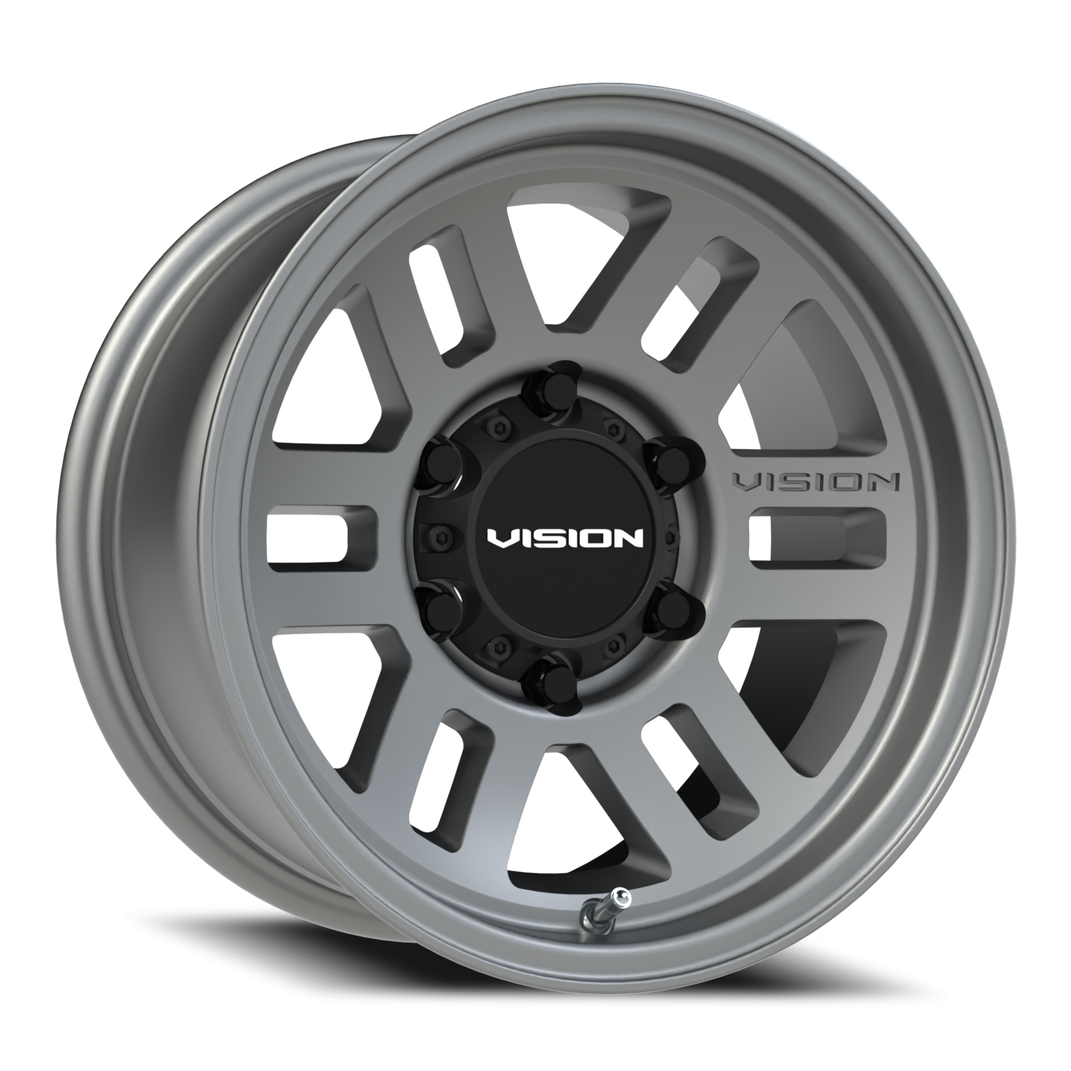 Vision Off-Road Manx 2 Overland SB 15X7.5 -12 Satin Grey