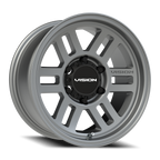 Vision Off-Road Manx 2 Overland SB 16X8 +0 Satin Grey