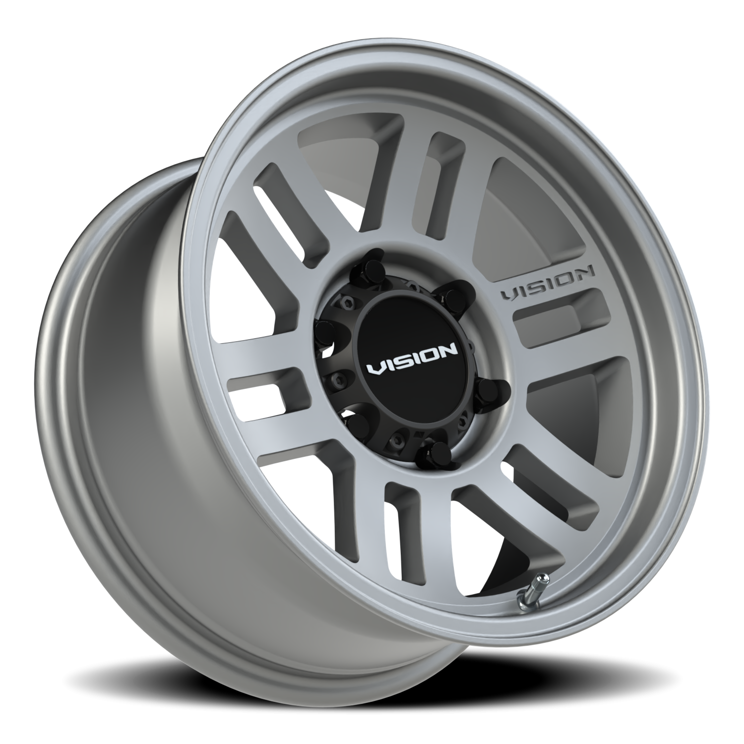 Vision Off-Road Manx 2 Overland SB 16X8 +0 Satin Grey