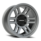 Vision Off-Road Manx 2 Overland SB 17X9 +0 Satin Grey