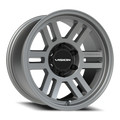 Vision Off-Road Manx 2 Overland SB 17X9 +20 Satin Grey
