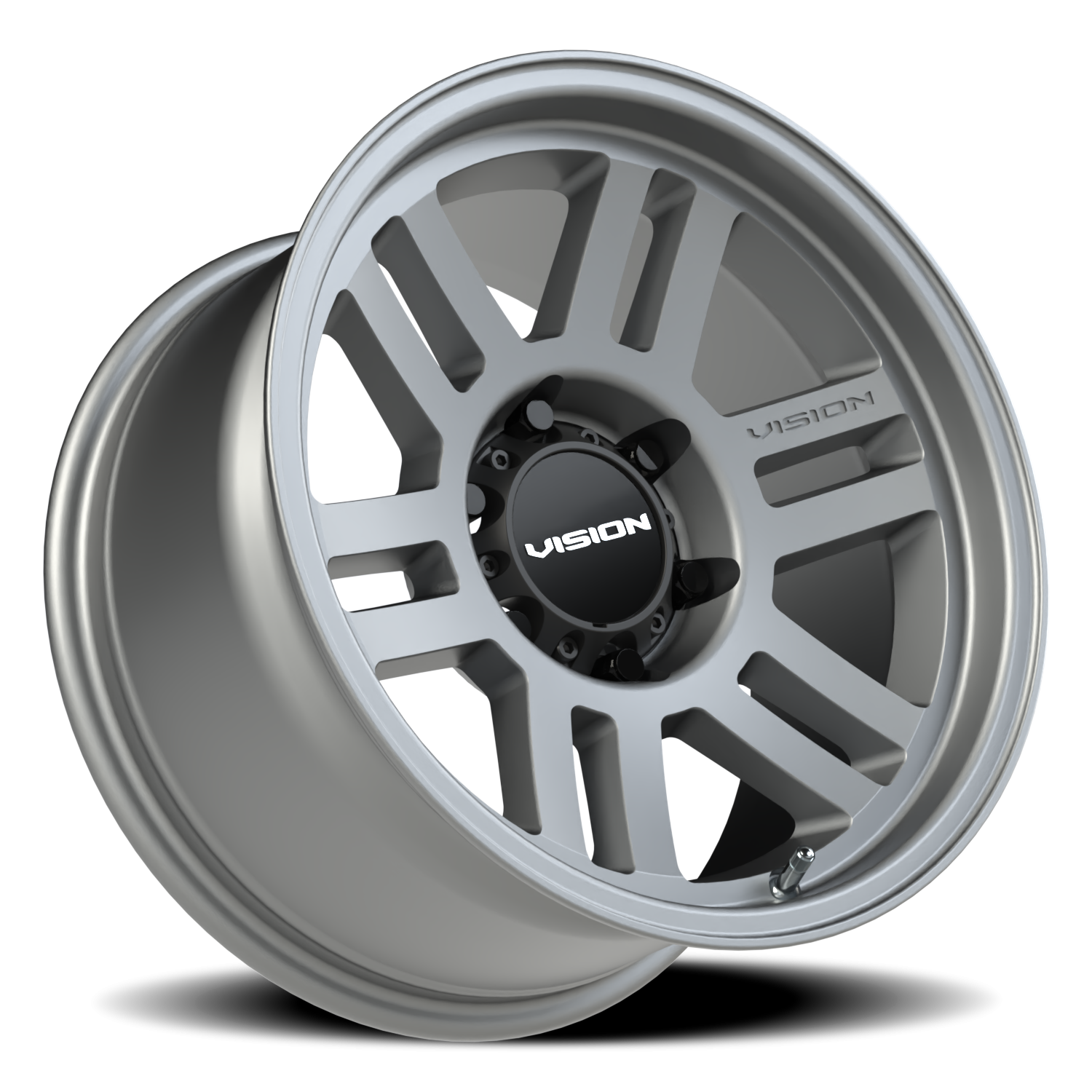 Vision Off-Road Manx 2 Overland SB 17X9 -12 Satin Grey