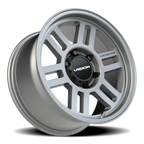 Vision Off-Road Manx 2 Overland SB 17X9 +18 Satin Grey