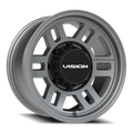 Vision Off-Road Manx 2 Overland SB 16X8 +0 Satin Grey