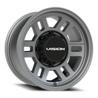 Vision Off-Road Manx 2 Overland SB 16X8 +0 Satin Grey