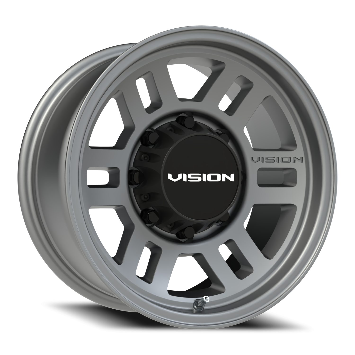 Vision Off-Road Manx 2 Overland SB 16X8 +0 Satin Grey