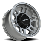 Vision Off-Road Manx 2 Overland SB 16X8 +0 Satin Grey
