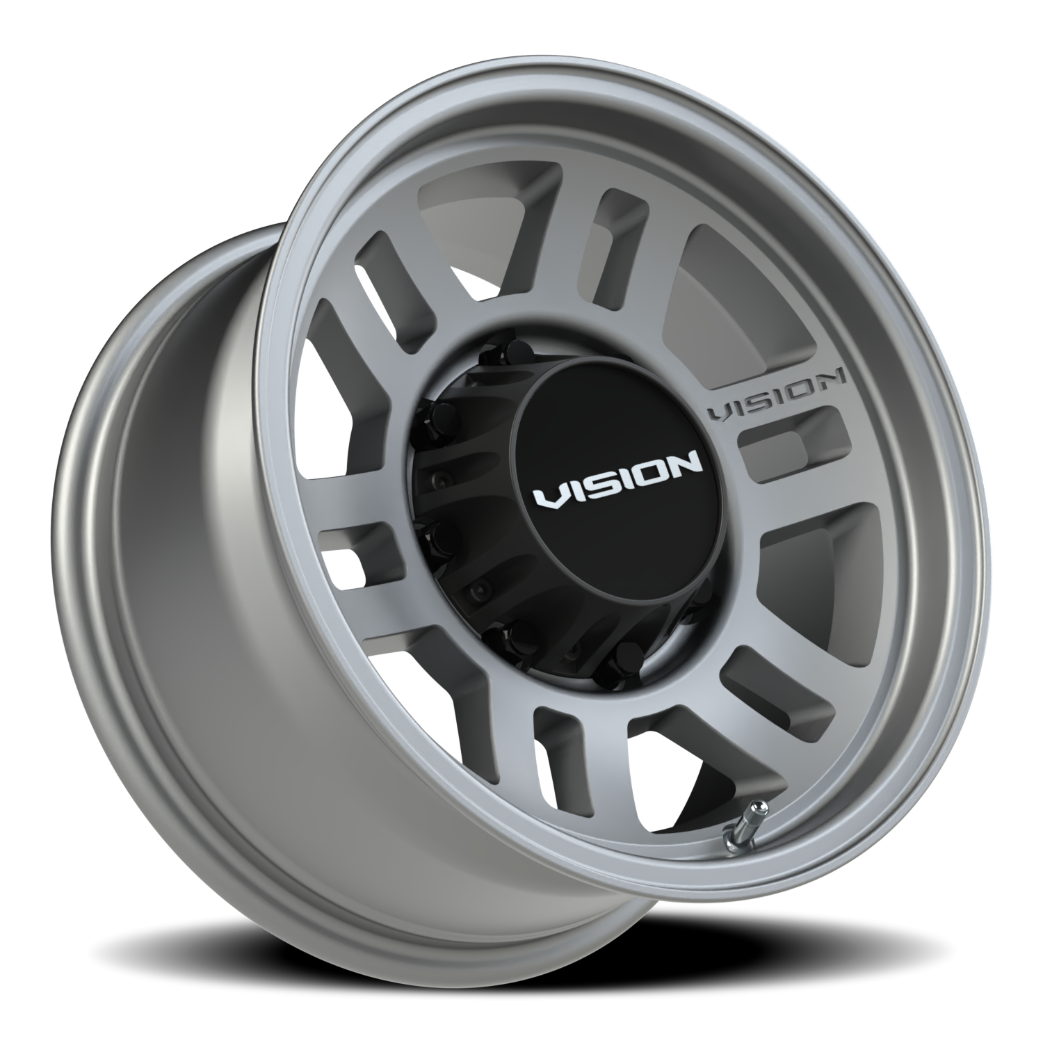 Vision Off-Road Manx 2 Overland SB 16X8 +0 Satin Grey