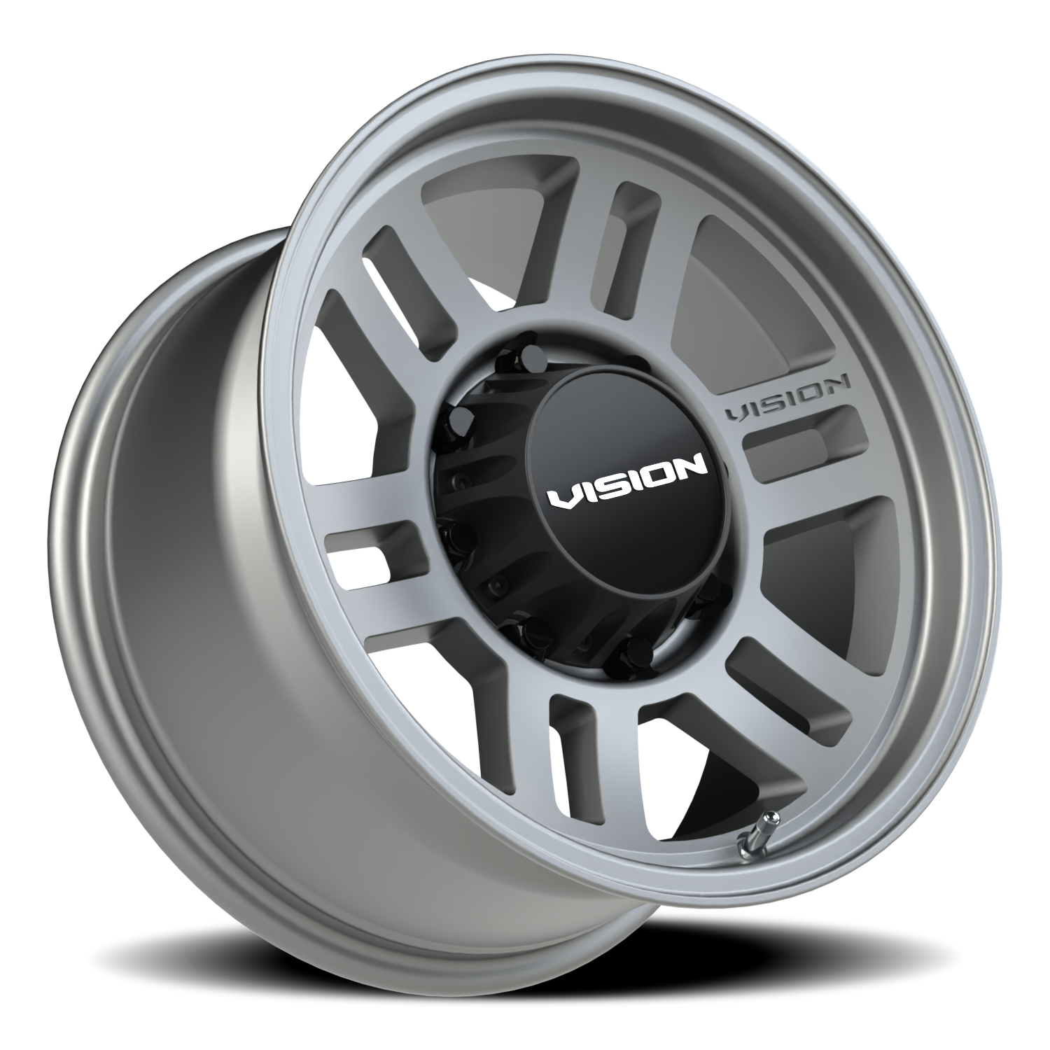 Vision Off-Road Manx 2 Overland SB 17X9 +12 Satin Grey