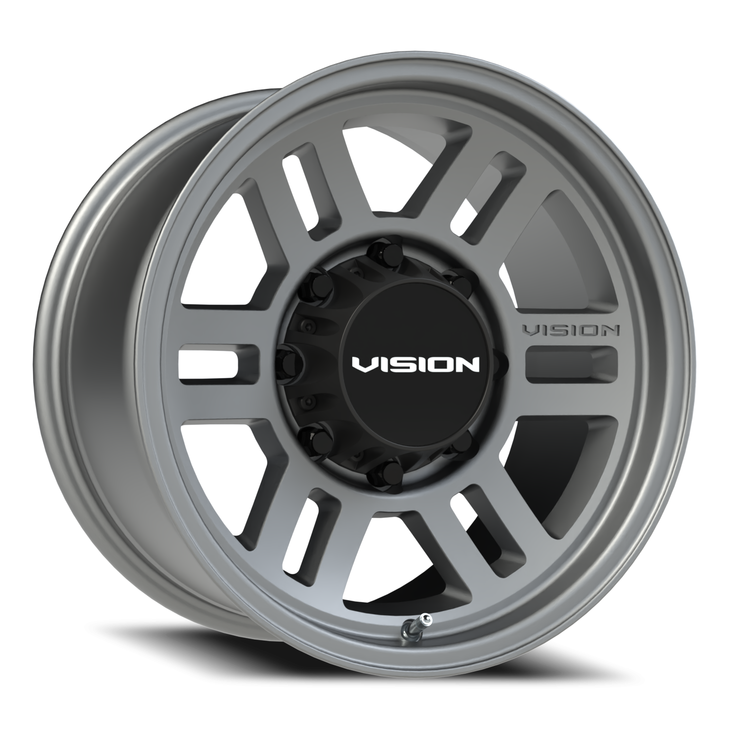 Vision Off-Road Manx 2 Overland SB 17X9 +12 Satin Grey