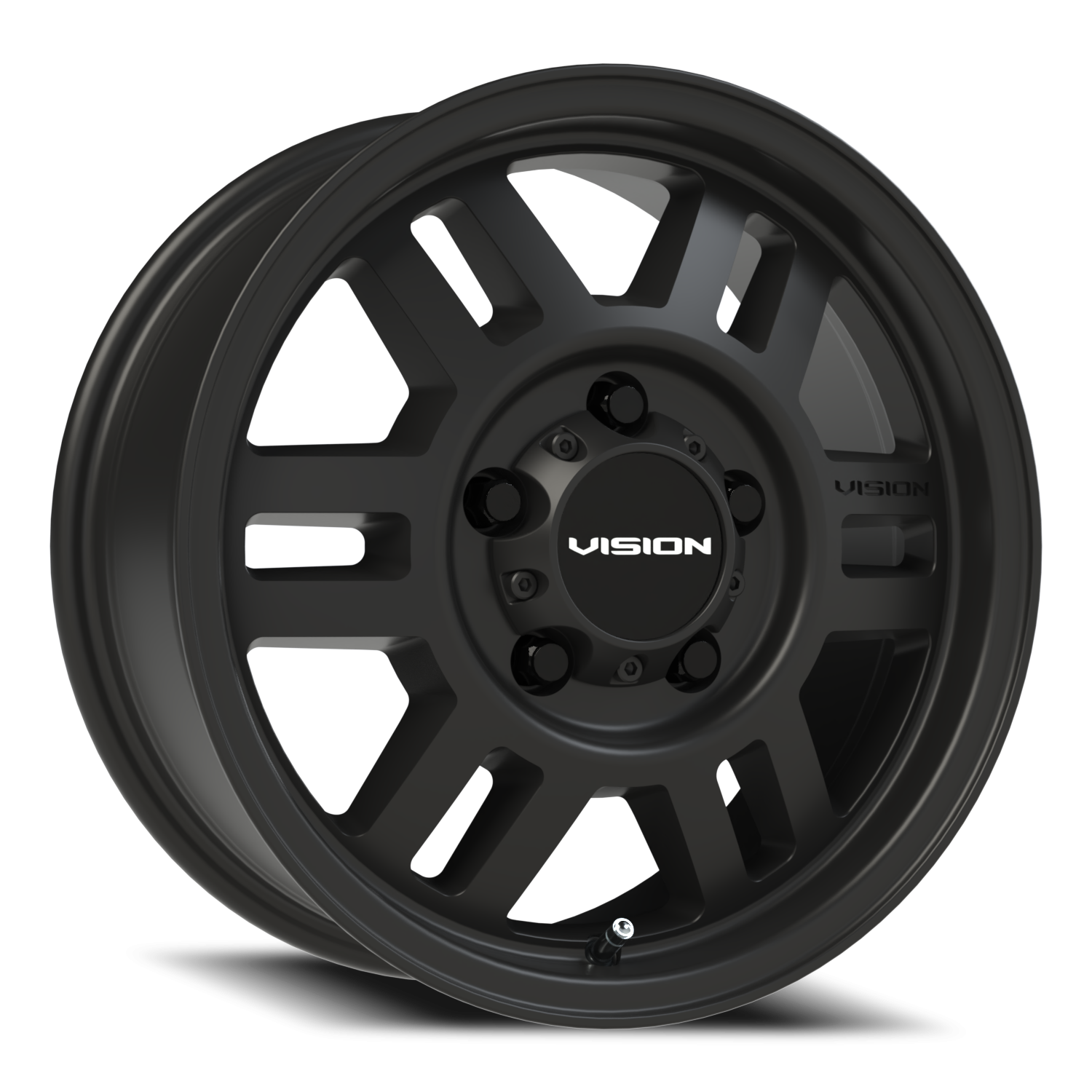 Vision Off-Road Manx 2 Overland SB 16X6.5 +45 Satin Black