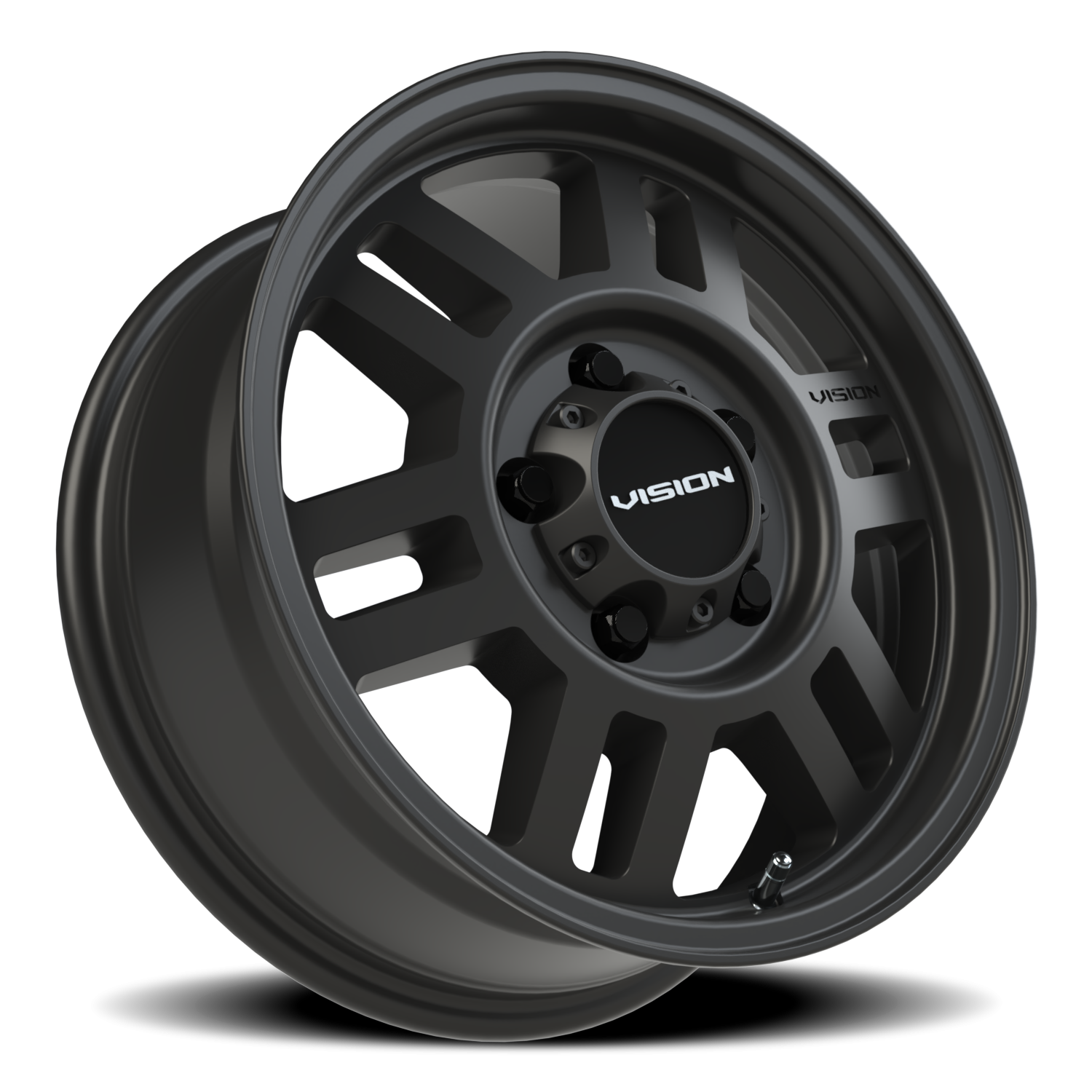 Vision Off-Road Manx 2 Overland SB 16X6.5 +45 Satin Black