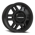 Vision Off-Road Manx 2 Overland SB 16X6.5 +45 Satin Black