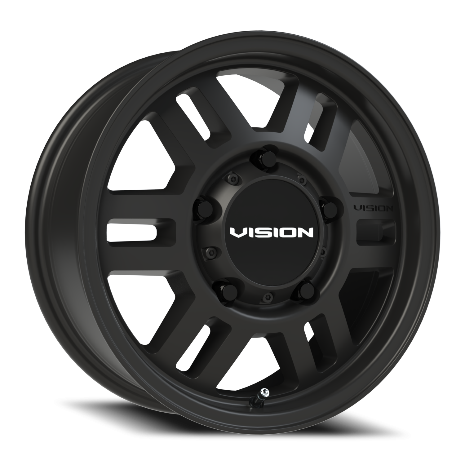 Vision Off-Road Manx 2 Overland SB 16X6.5 +45 Satin Black